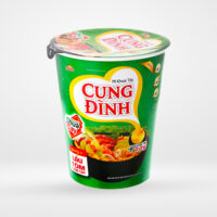 Mì ly khoai tây vị lẩu tôm chua cay Cung Đình (ly 65g)