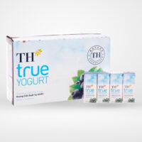 Sữa chua uống tiệt trùng TH True Yogurt vị việt quất 180ml (thùng 48 hộp x 180ml)