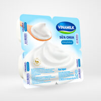 Sữa chua Vinamilk không đường 100g (vỉ 4 hộp x 100g)