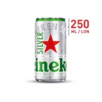 Bia Heineken lùn (lon 250ml)