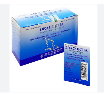 Thuốc bôi nhiệt miệng Oracortia Nakorn ( gói x 1g)
