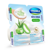 Sữa chua Vinamilk nha đam 100g (vỉ 4 hộp x 100g)