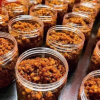 Mắm tép chưng thịt ( hũ 500gr)