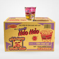 Mì ly handy Hảo Hảo tôm chua cay (thùng 24 ly x 67g)