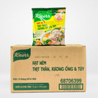 Hạt nêm từ thịt thăn xương ống và tủy Knorr (thùng 16 gói x 400g)