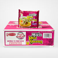 Miến Phú Hương vị thịt bằm (thùng 24 gói x 58g)
