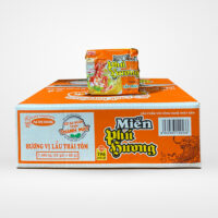 Miến Phú Hương vị lẩu thái tôm (thùng 24 gói x 63g)