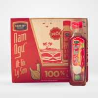 Nước mắm nam ngư tỏi ớt Lý Sơn (thùng 12 chai x 300ml)