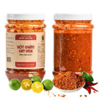 Muối chấm chú Hải cay vừa (hũ 500gr)