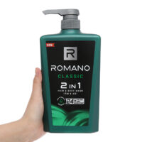 Dầu gội 2 Trong 1 Romano Hương Nước Hoa Attitude 650g