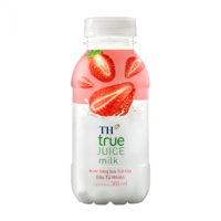 NƯỚC UỐNG SỮA TRÁI CÂY DÂU TỰ NHIÊN – TH TRUE JUICE MILK ( 300ml)